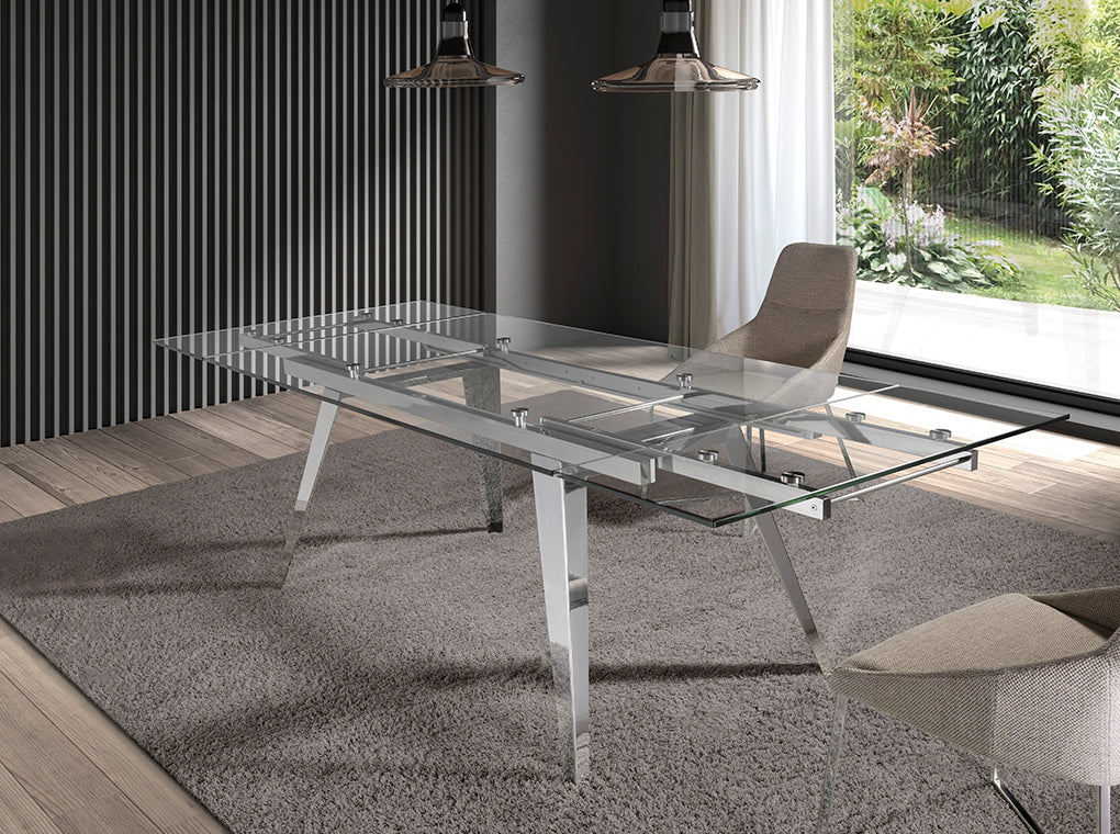 Japandi Eettafel Abira ™ ~ Uitschuifbaar