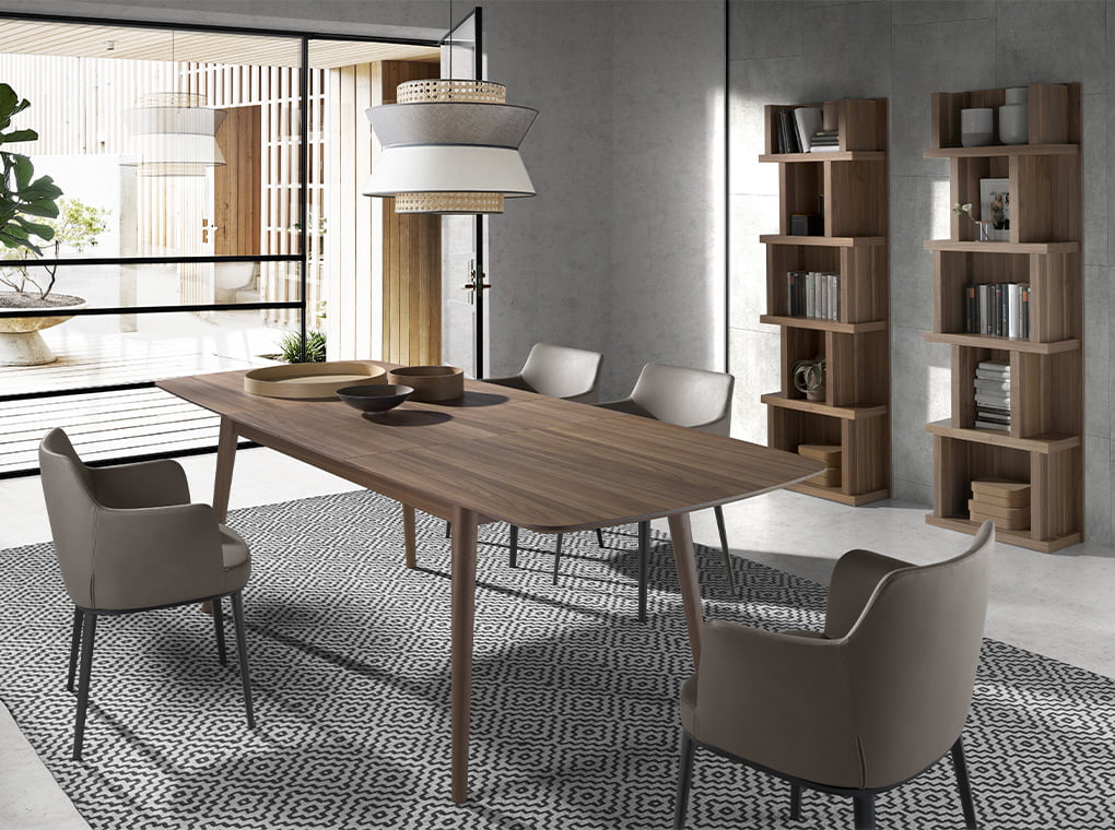 Japandi Eettafel Iwata ™ ~ Uitschuifbaar