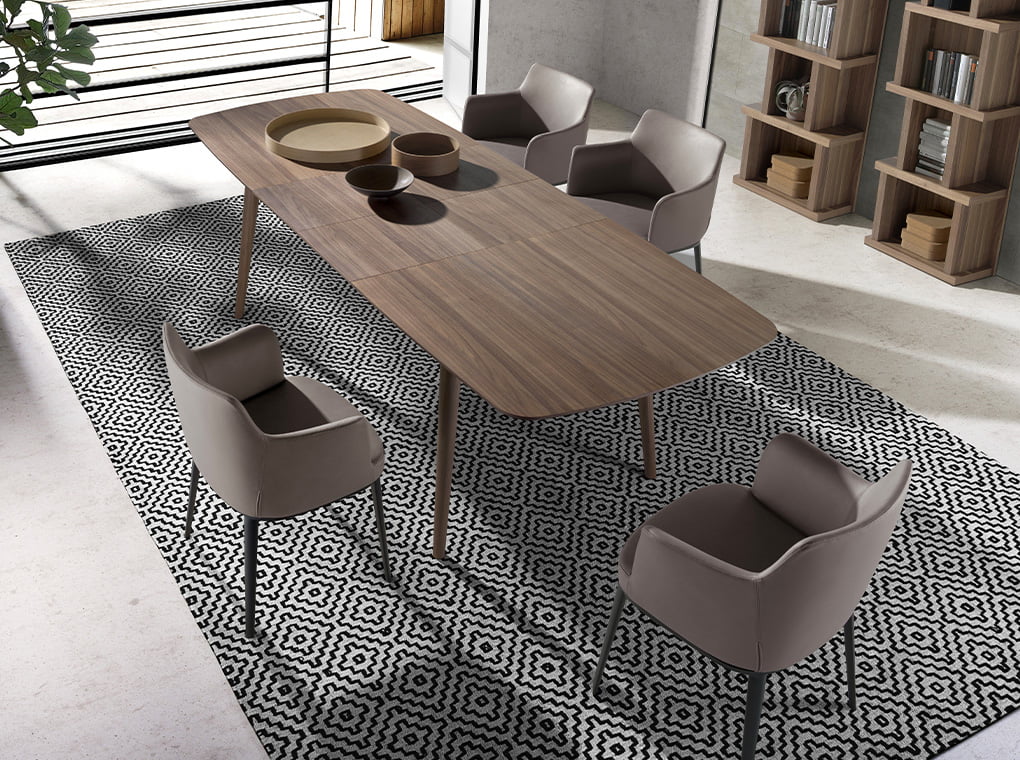 Japandi Eettafel Iwata ™ ~ Uitschuifbaar