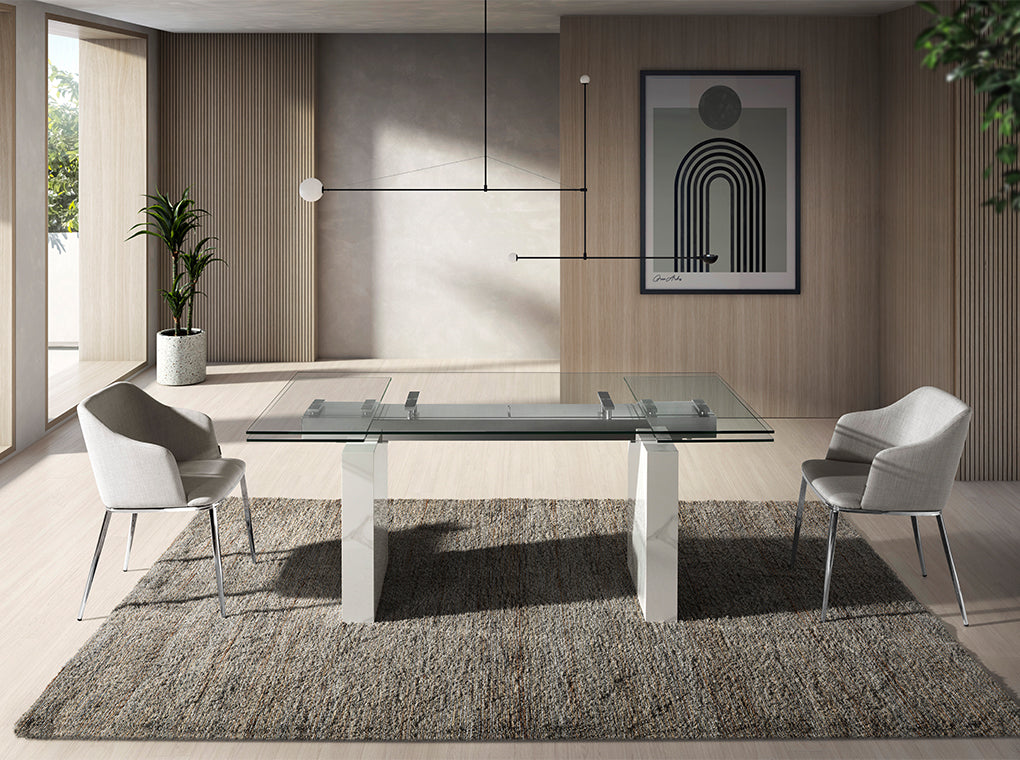 Japandi Eettafel Ueda ™ ~ Uitschuifbaar