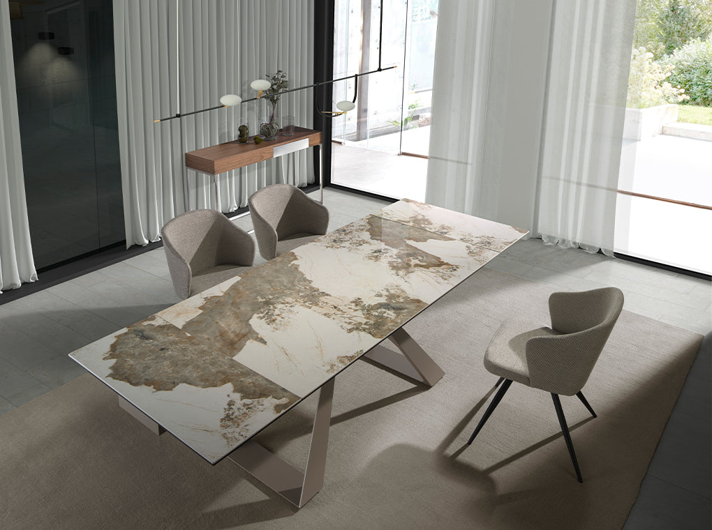 Japandi Eettafel Furuba ™ ~ Uitschuifbaar