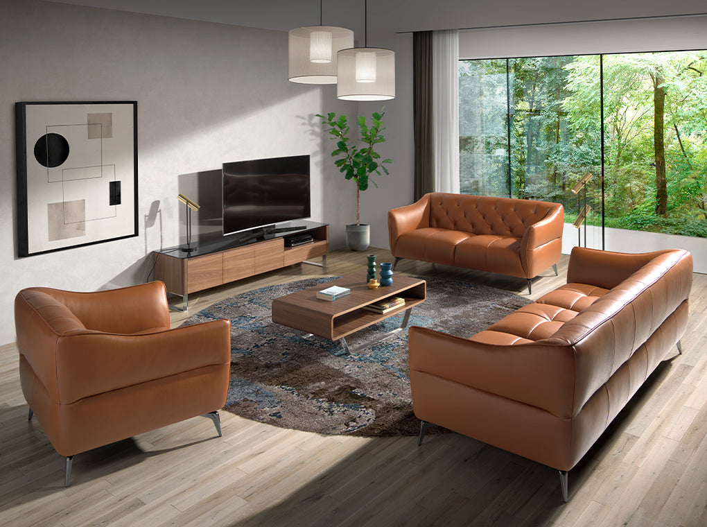 Japandi Fauteuil Agui ™ ~ runderleer