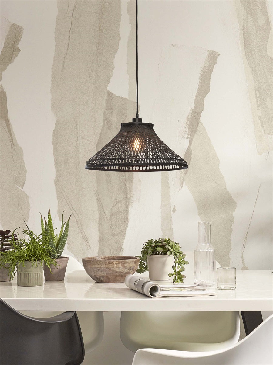 Hanglamp Tahiti Zwart