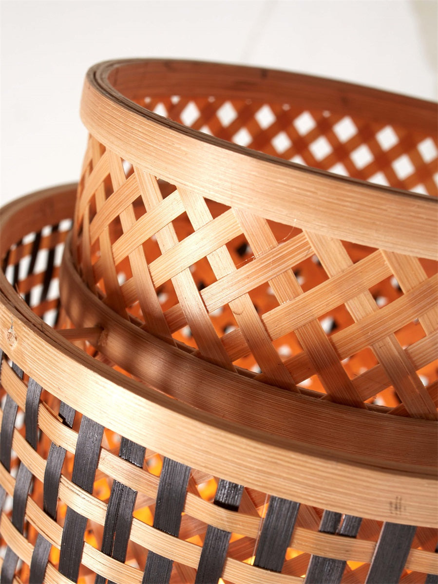 Tafellamp Bhutan Groot Zwart