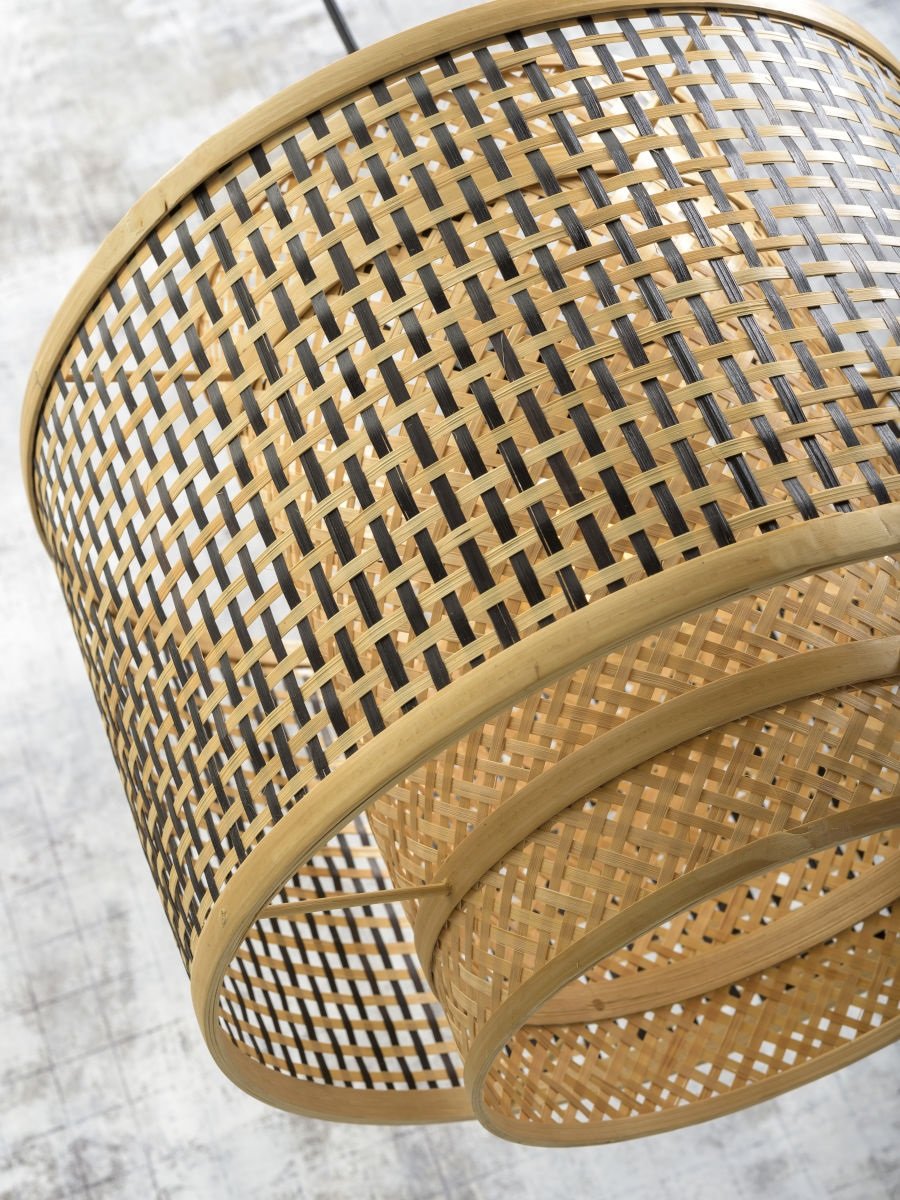 Vloerlamp Bhutan Zwart Klein