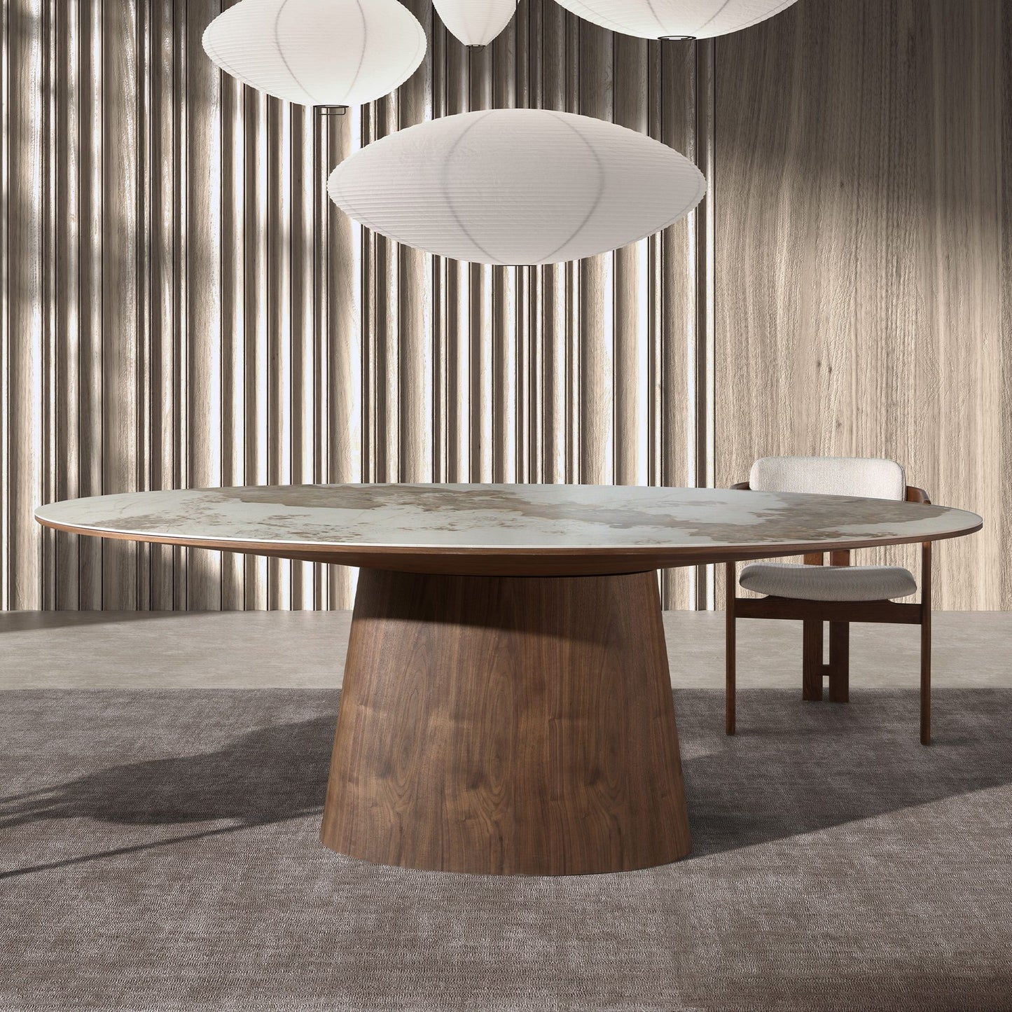 Japandi Eettafel Harima ™ ~ Keramisch