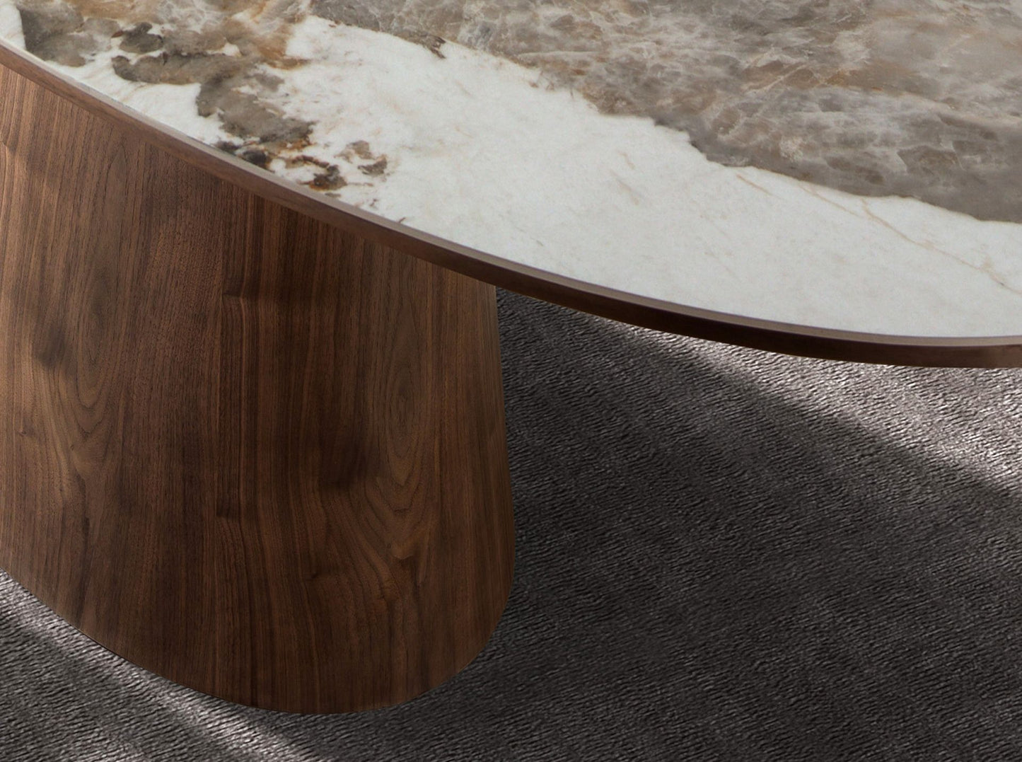 Japandi Eettafel Harima ™ ~ Keramisch