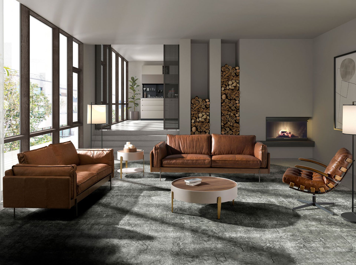 Japandi Bijzettafel Sendi ™