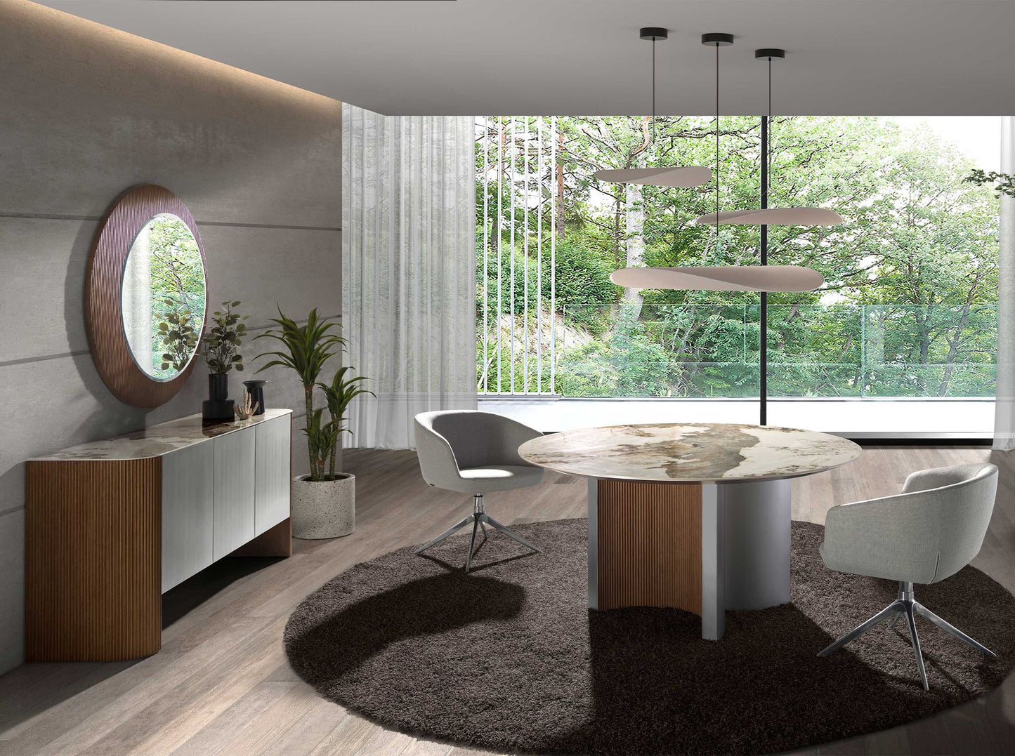 Japandi Wandspiegel Imi ™