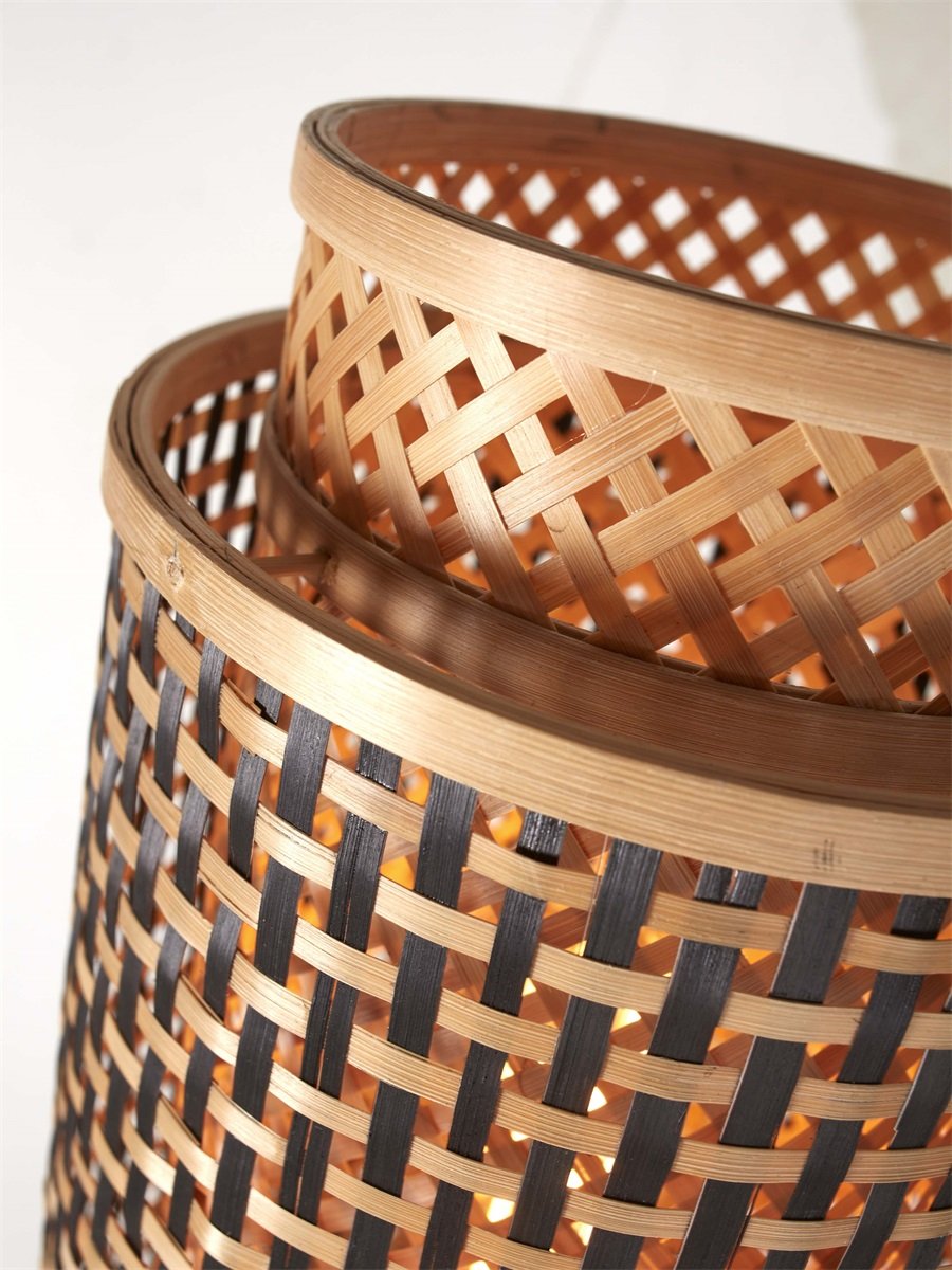 Vloerlamp Bhutan Zwart 135cm