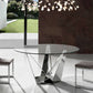 Japandi Eettafel Origami ™ ~ Chroom