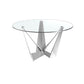 Japandi Eettafel Origami ™ ~ Chroom