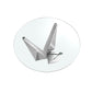 Japandi Eettafel Origami ™ ~ Chroom