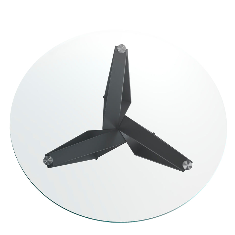 Japandi Eettafel Origami ™ ~ Zwart