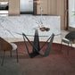 Japandi Eettafel Origami ™ ~ Zwart