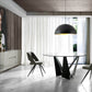 Japandi Eettafel Origami ™ ~ Zwart