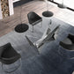 Japandi Eettafel Kasagi ™  ~ Chroom