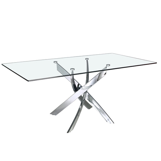 Japandi Eettafel Katana ™ ~ Chrome