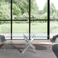 Japandi Eettafel Katana ™ ~ Chrome