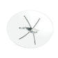 Japandi Eettafel Katana ™ ~ Rond Chroom