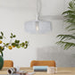 Hanglamp Verona Ribbel Transparant