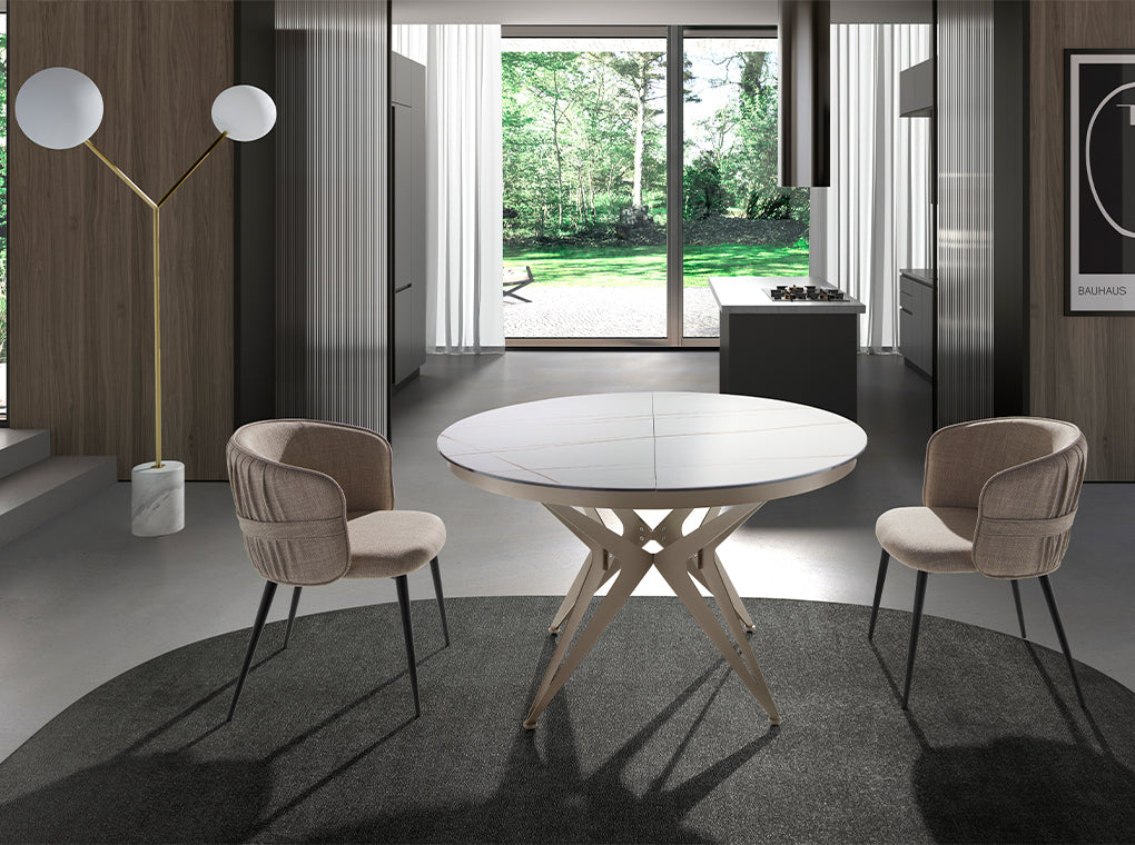 Japandi Eettafel Tenri ™ ~ Uitschuifbaar