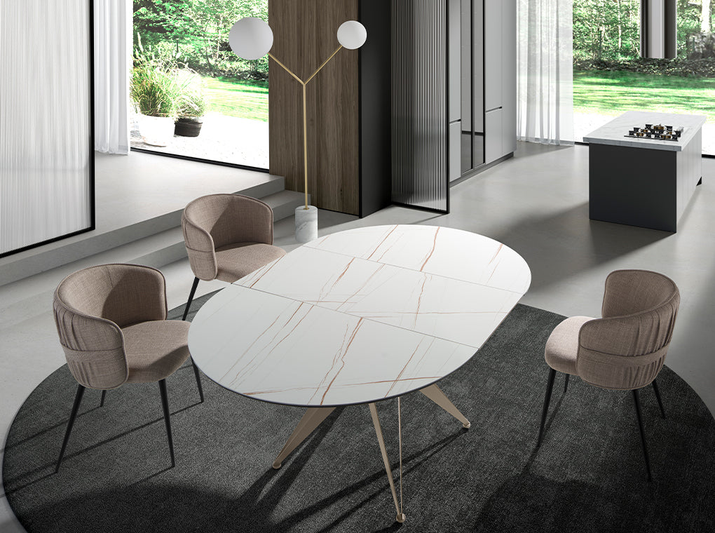 Japandi Eettafel Tenri ™ ~ Uitschuifbaar