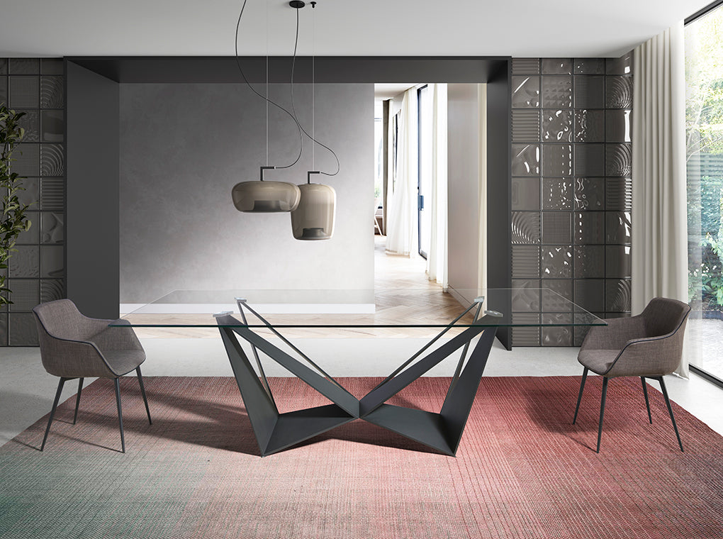 Japandi Eettafel Kasagi ™ ~ Zwart