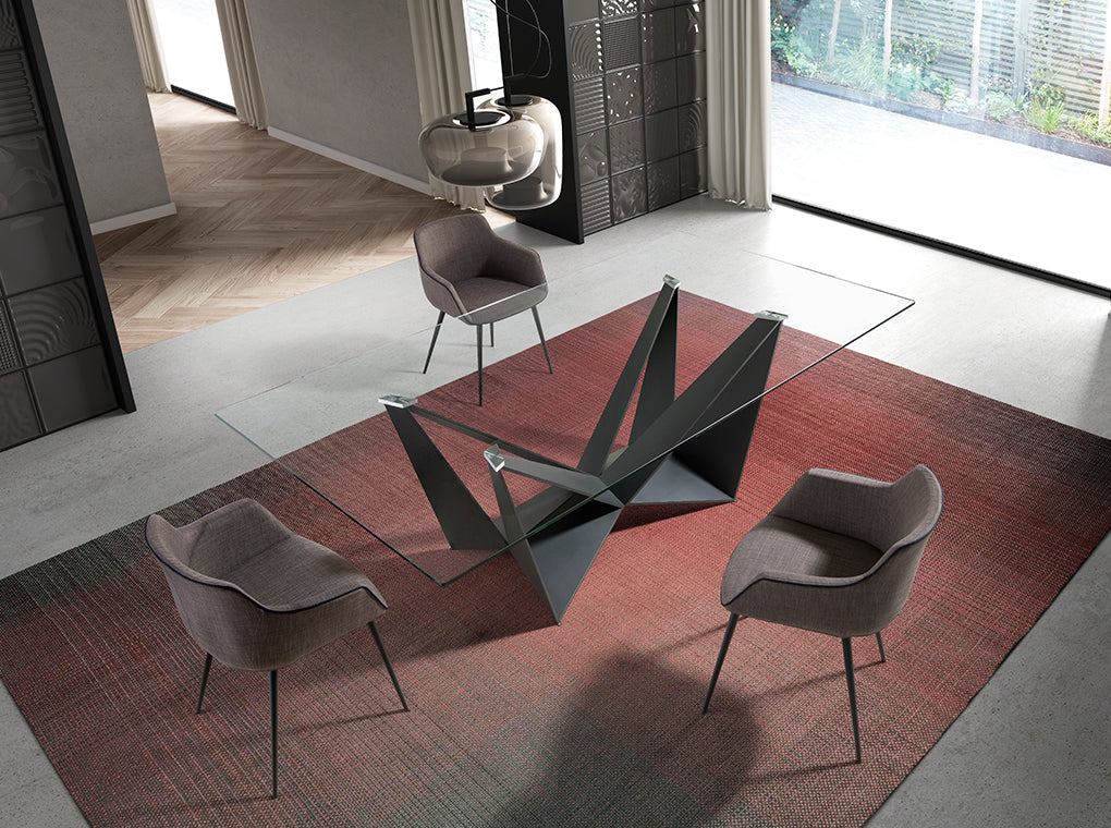 Japandi Eettafel Kasagi ™ ~ Zwart
