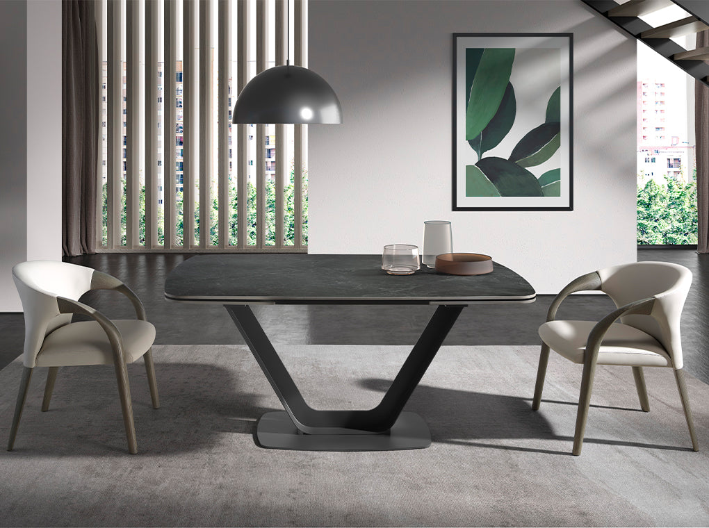 Japandi Eettafel Wakasa ™ ~ Uitschuifbaar
