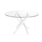 Japandi Eettafel Katana ™ ~ Rond Wit