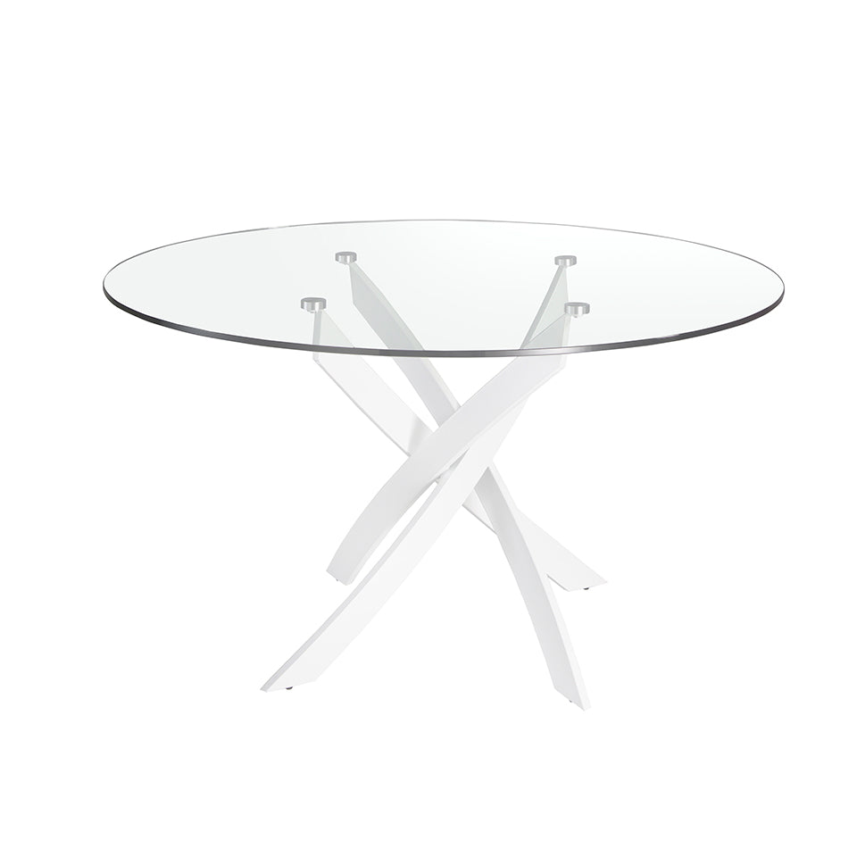 Japandi Eettafel Katana ™ ~ Rond Wit