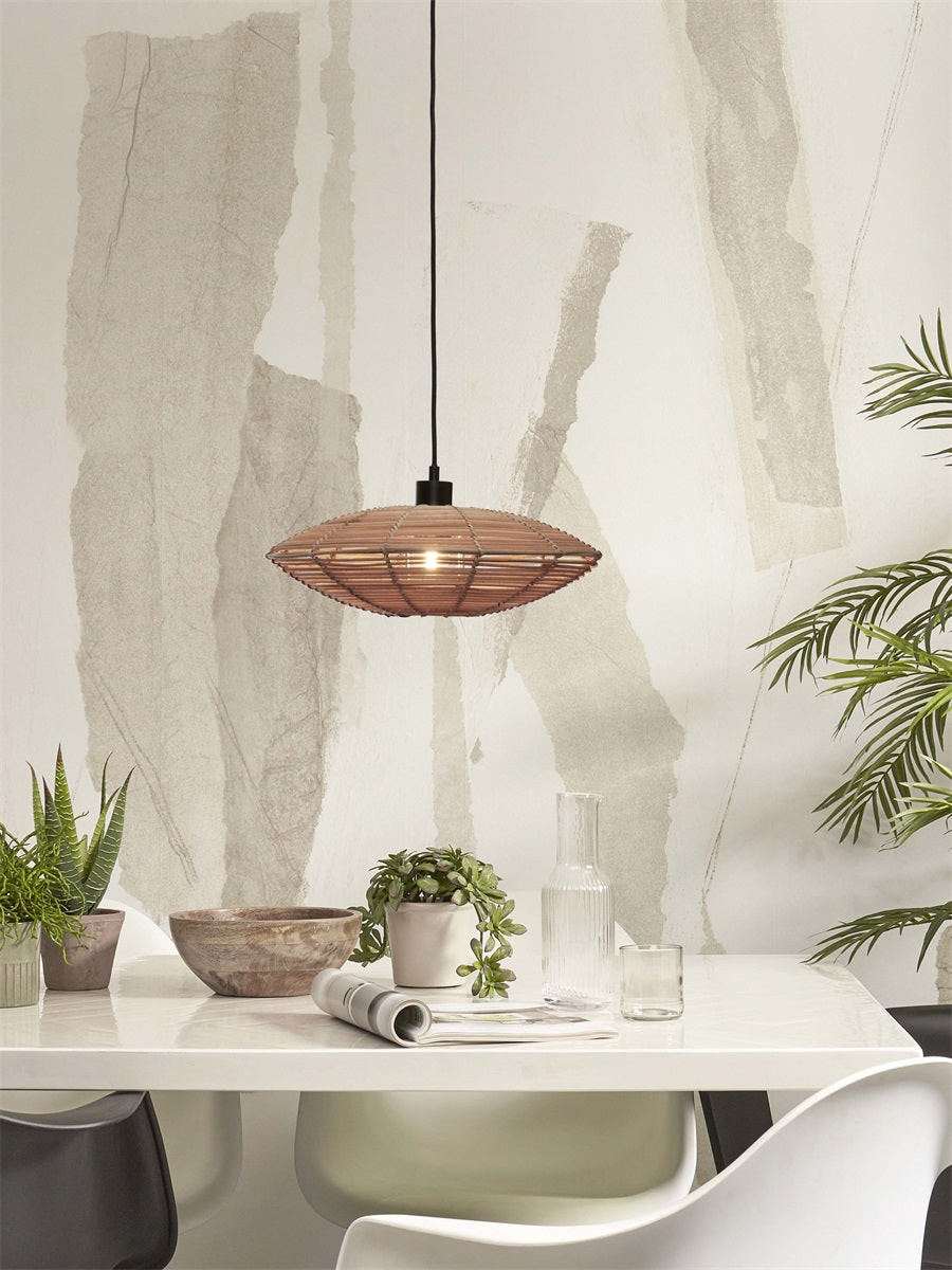 Hanglamp Tanami Schijf S Naturel