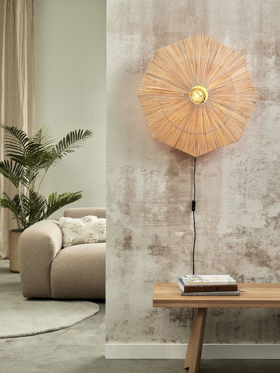 Wandlamp Panama L Naturel
