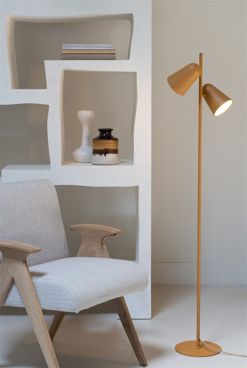 Vloerlamp Salamanca Mosterd
