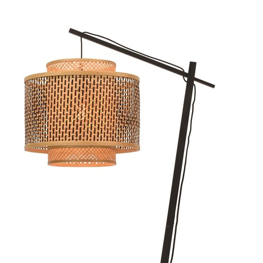 Vloerlamp Bhutan Zwart Klein