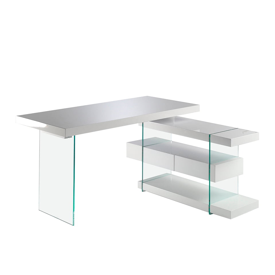 Japandi Bureau Taiwa ™ ~ Wit