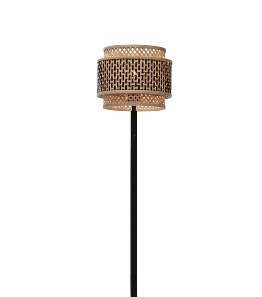 Vloerlamp Bhutan Klein 150cm Zwart