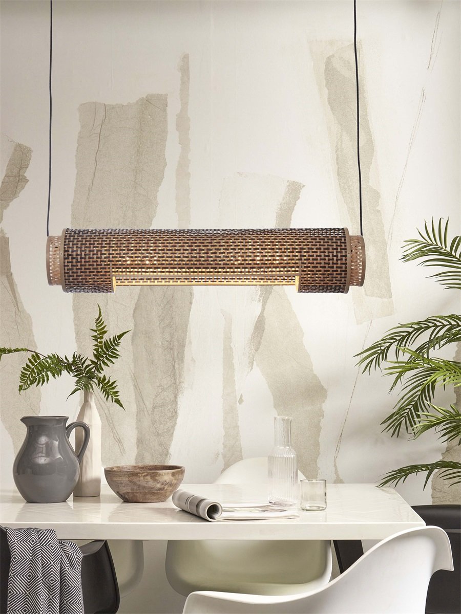 Hanglamp Bhutan Cilinder Zwart