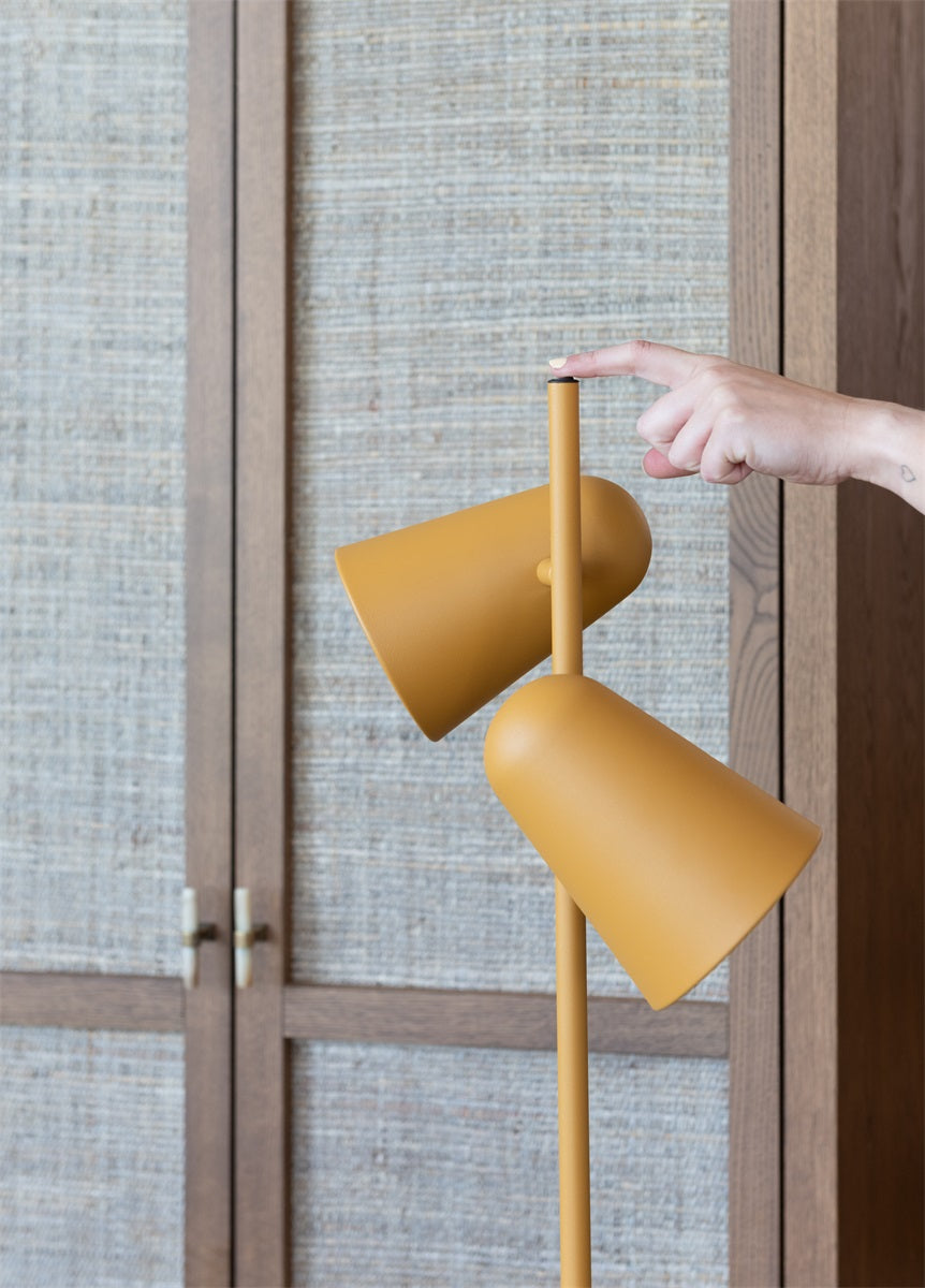 Vloerlamp Salamanca Mosterd