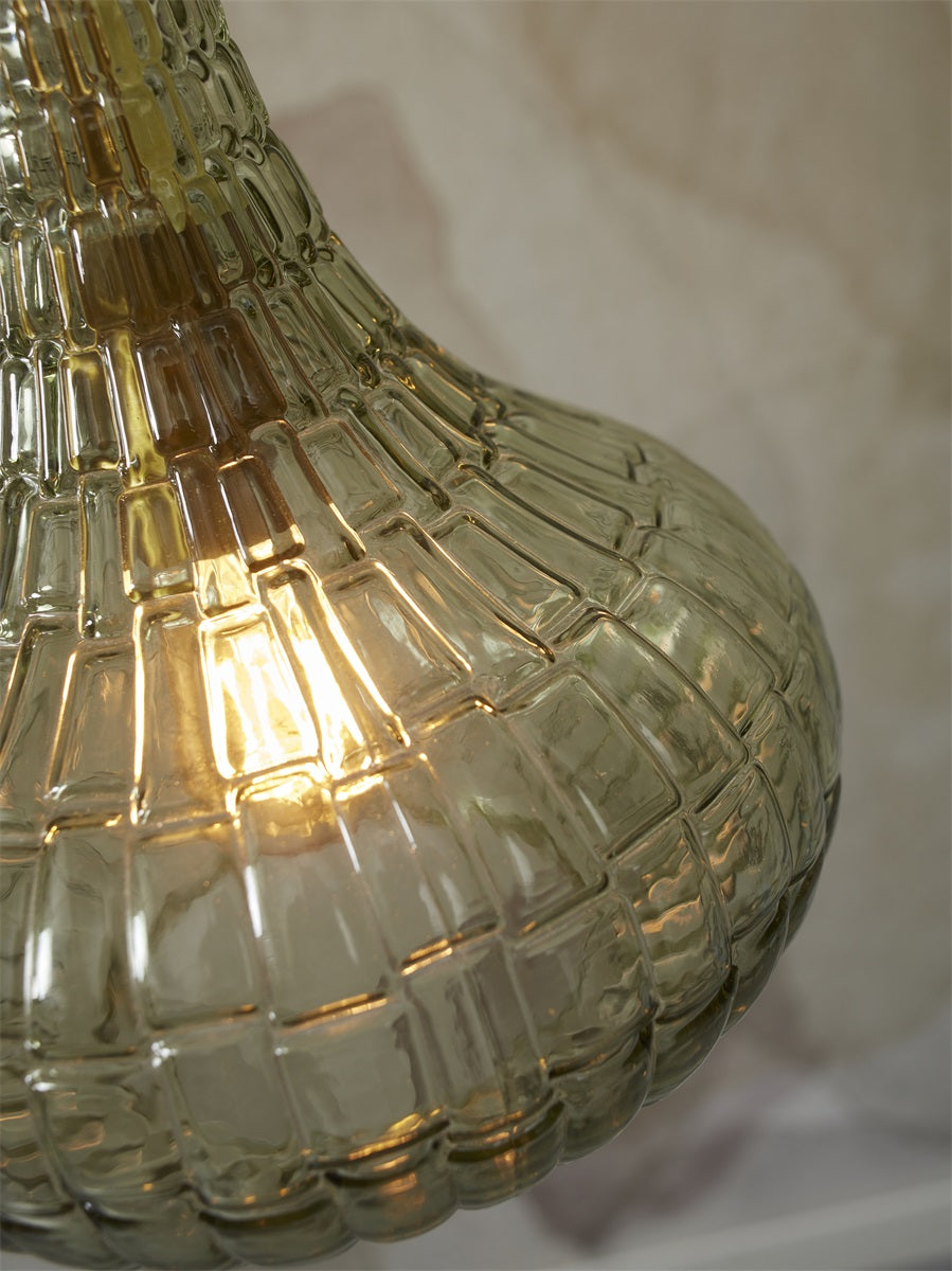 Hanglamp Venice Druppel Lichtgroen