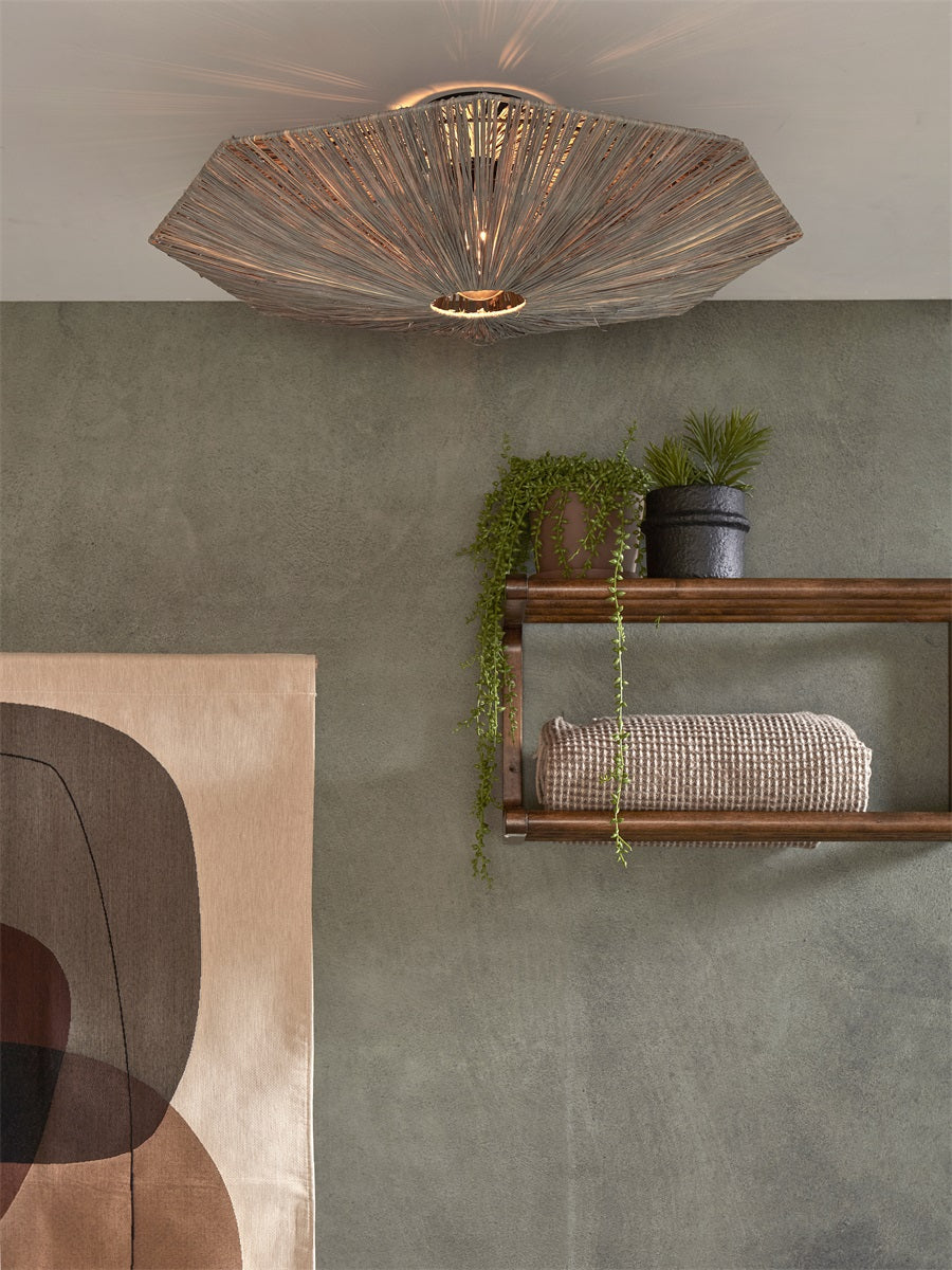 Plafondlamp Panama L Grijs