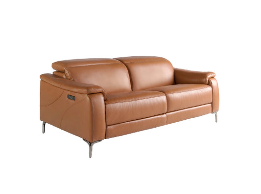 Japandi Bank Bihoro Relax Driezitter ™ ~ Runderleer