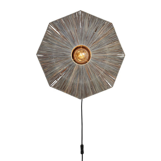 Wandlamp Panama S Grijs