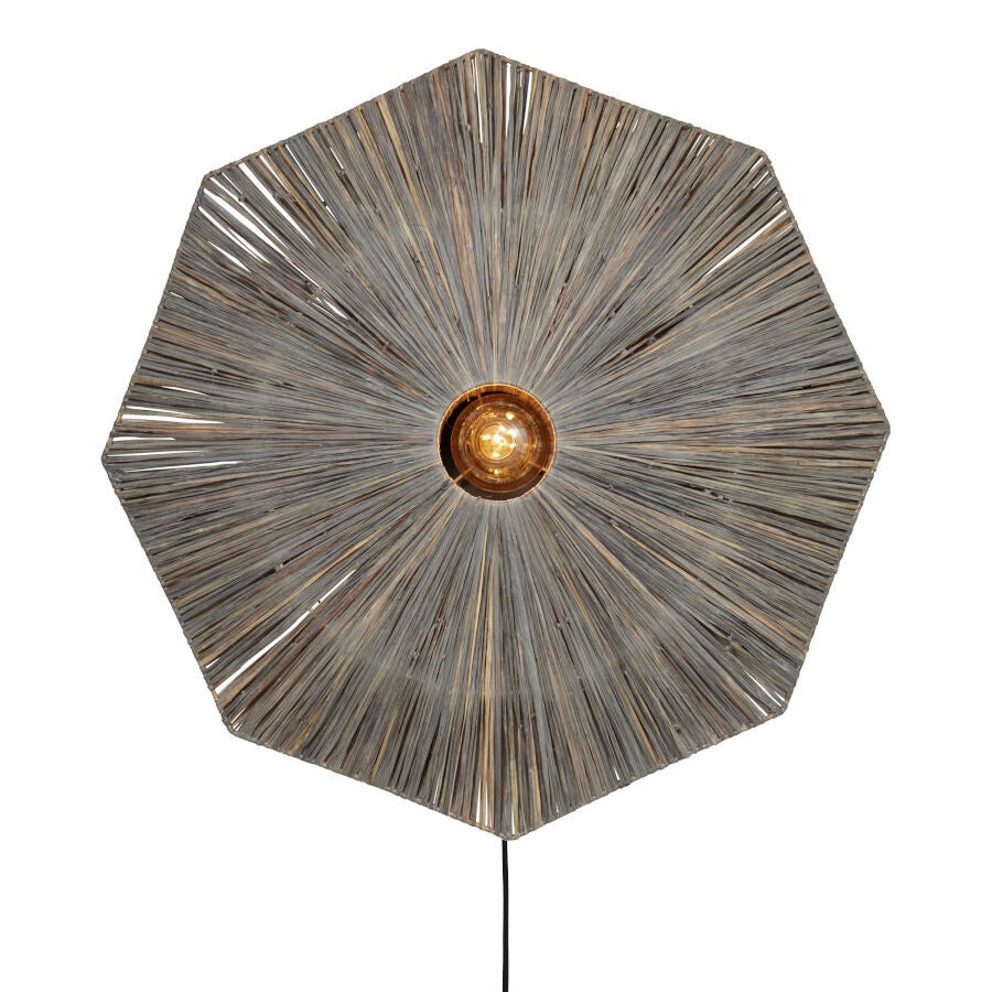 Wandlamp Panama L Grijs