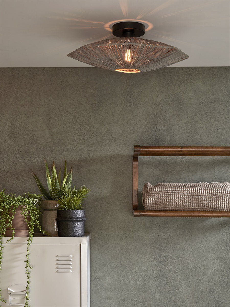 Plafondlamp Panama S Grijs