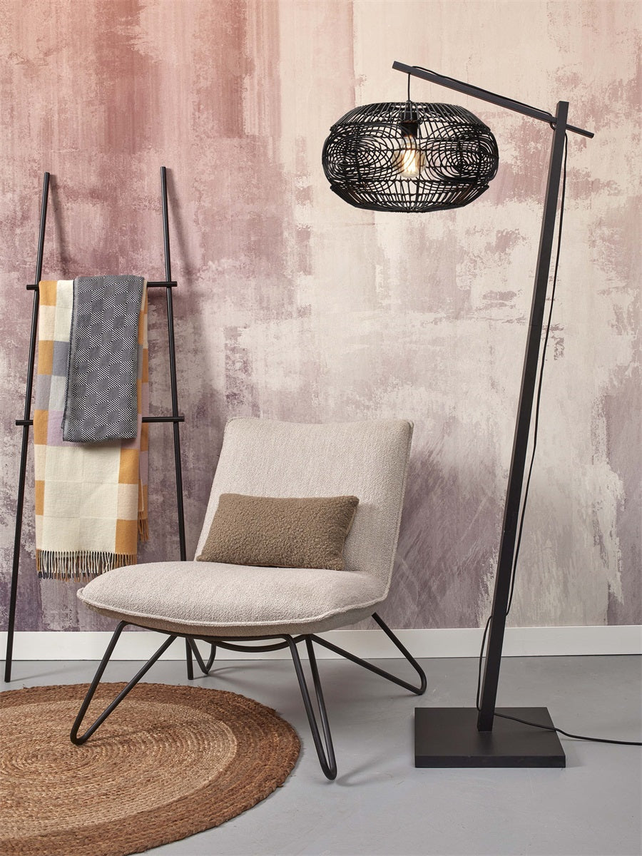 Vloerlamp Madeira Zwart