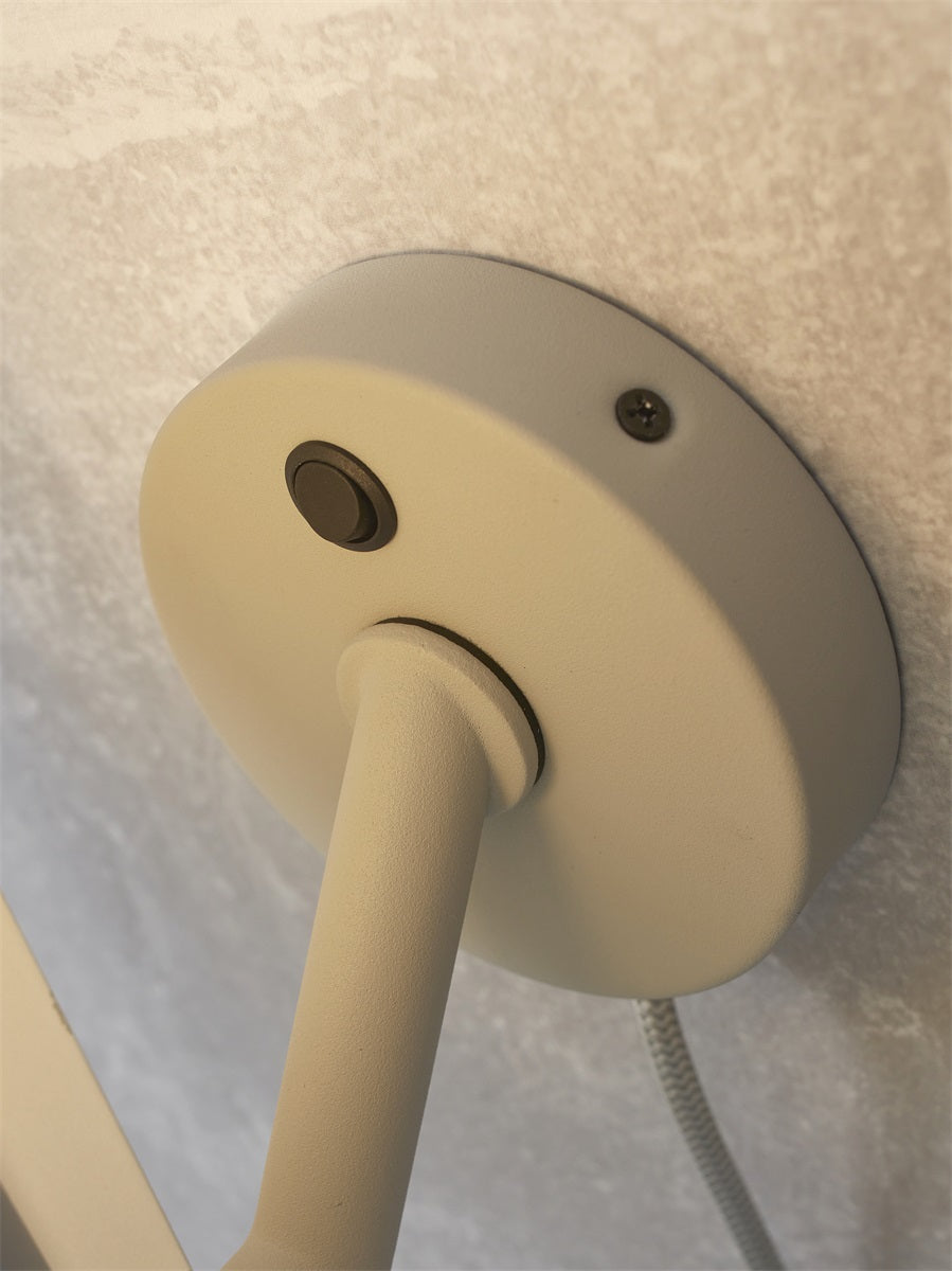 Wandlamp Porto Lichtgrijs