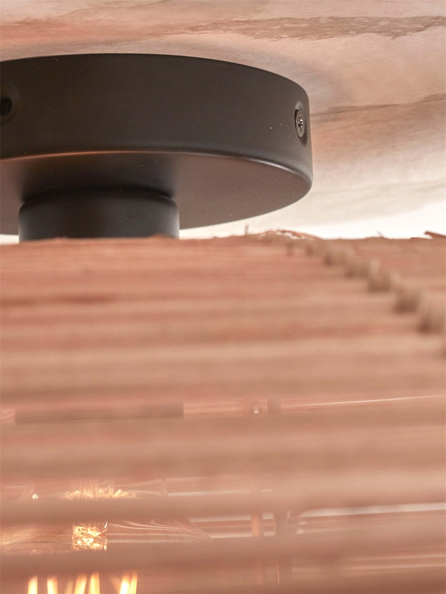 Plafondlamp Tanami Schijf L Naturel