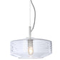 Hanglamp Verona Ribbel Transparant